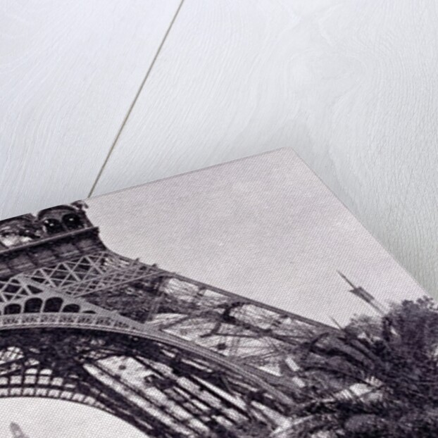 The Trocadero seen from under The Eiffel Tower by Anonymous