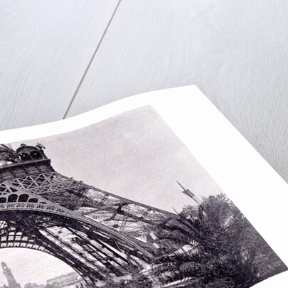 The Trocadero seen from under The Eiffel Tower by Anonymous