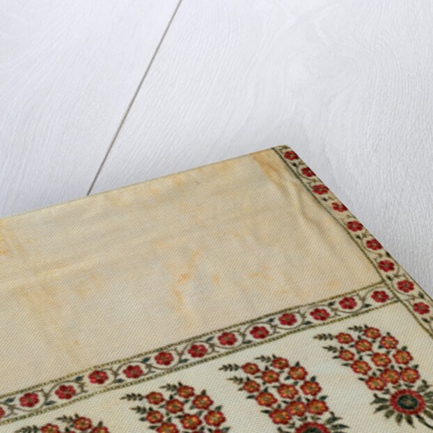 Bed hanging, detail by Anonymous