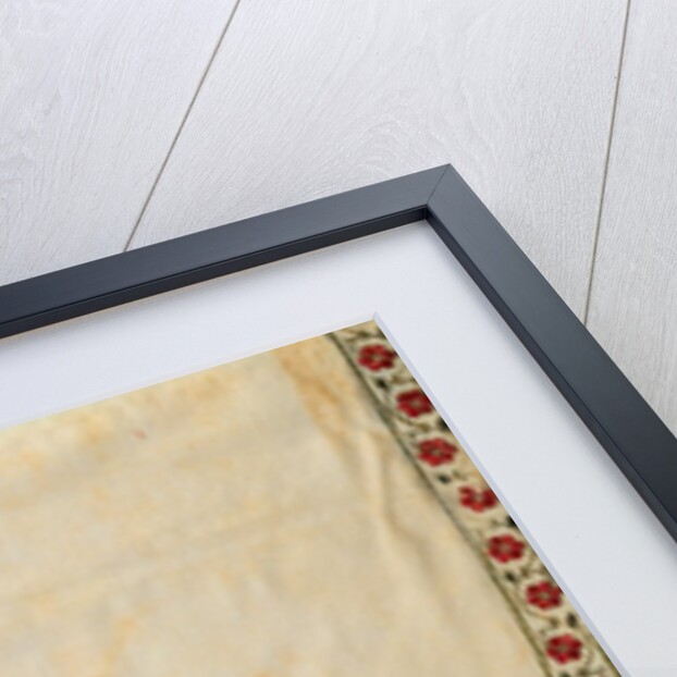 Bed hanging, detail by Anonymous