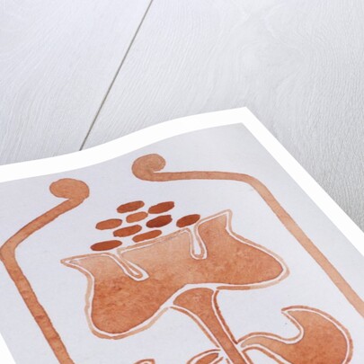 Detail from Designs for Furniture, Interior Decoration and Architecture by Waller & Sons