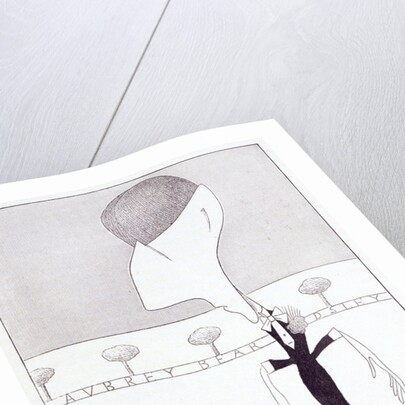 Caricature of Aubrey Beardsley by Max Beerbohm