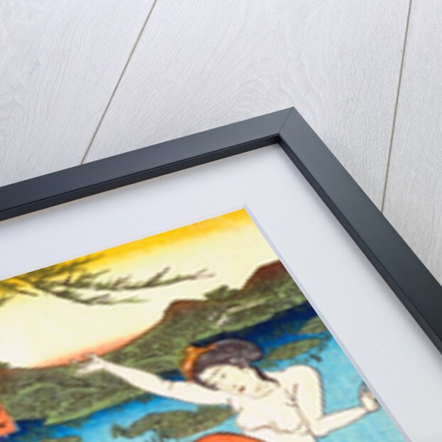 Goblins Disguised as Beauties in a Spring by Tsukioka Yoshitoshi