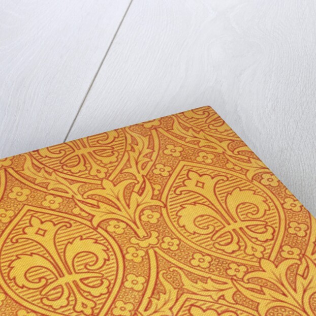 Wallpaper for the Houses of Parliament by A. W. N. Pugin