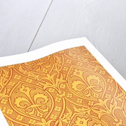 Wallpaper for the Houses of Parliament by A. W. N. Pugin