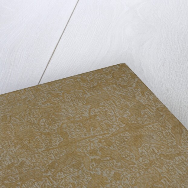 Detail of a bed cover by Unknown