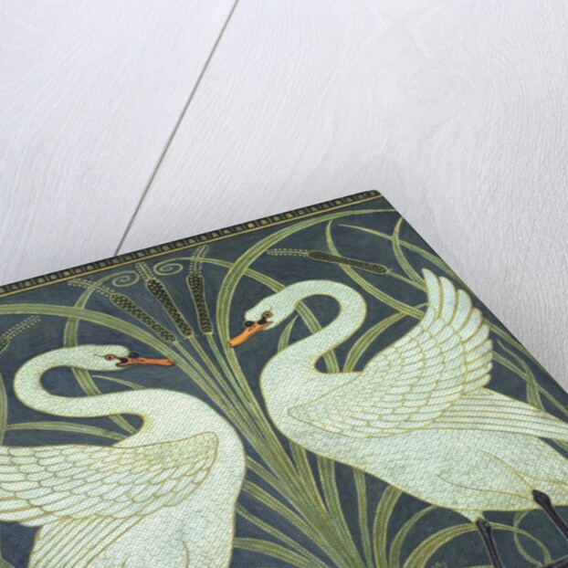 Swan, Rush and Iris by Walter Crane