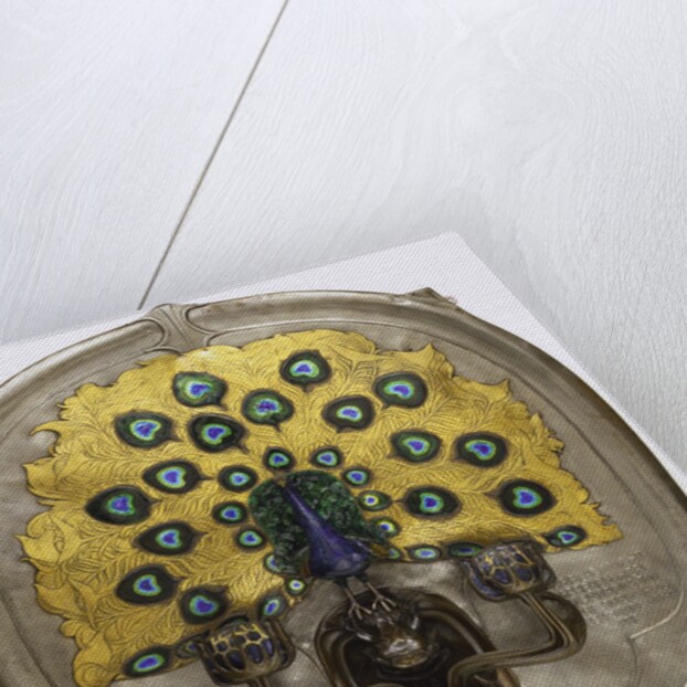 Peacock Sconce by Alexander Fisher