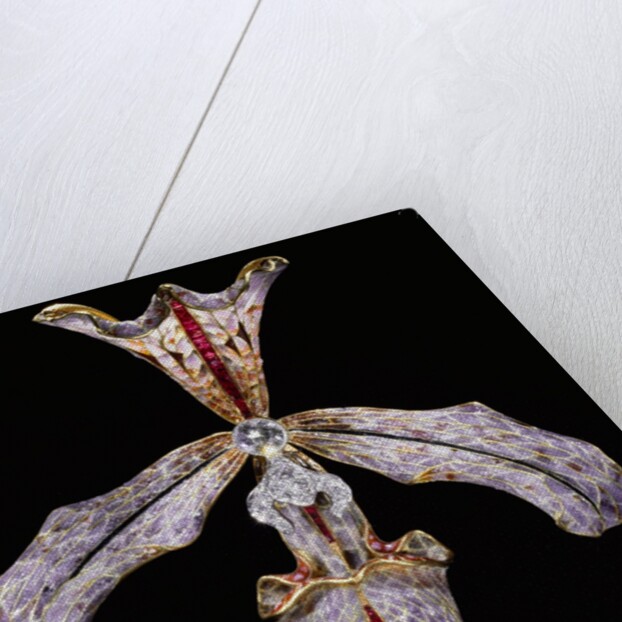 Orchid Hair Ornament by Philippe Wolfers