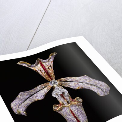 Orchid Hair Ornament by Philippe Wolfers