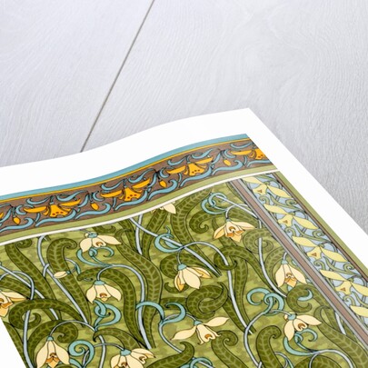Snowdrops wallpaper by Eugene Grasset