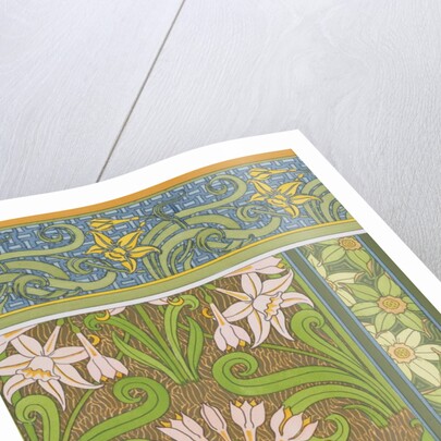 Jonquil wallpaper by Eugene Grasset