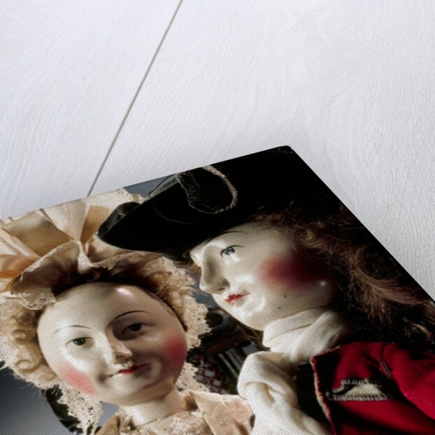 Lord and Lady Clapham Dolls. England, 17th-18th century by Unknown