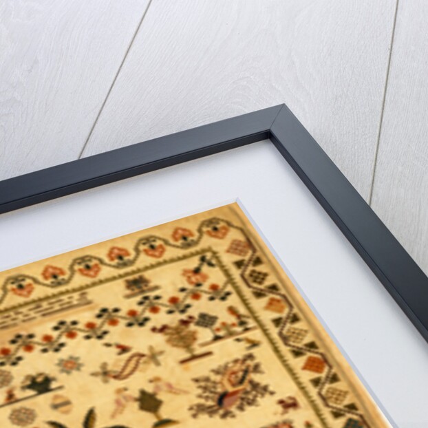 Sampler. England, 19th century by Sophia Stephens