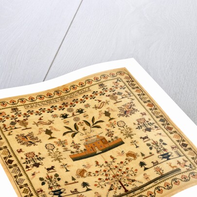 Sampler. England, 19th century by Sophia Stephens