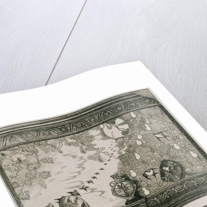 Wall Panelling and Display Cabinet by Anonymous