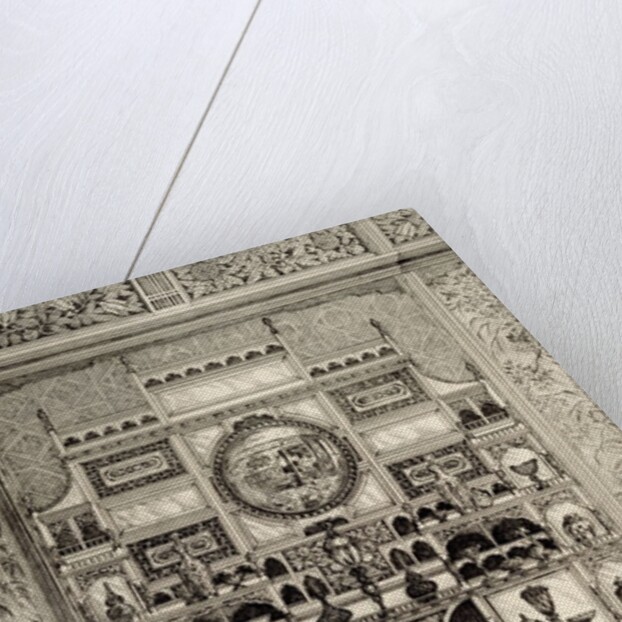 Large fireplace and surround by Anonymous