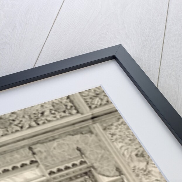 Large fireplace and surround by Anonymous