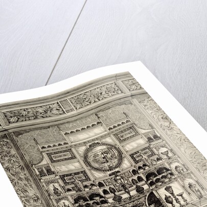 Large fireplace and surround by Anonymous