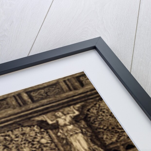 Panelled room with chair by Anonymous