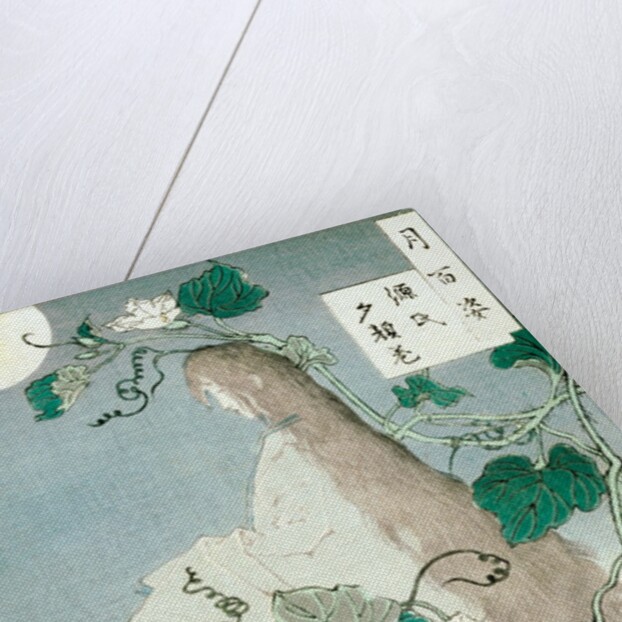 The Ghost of Genji's Lover by Tsukioka Yoshitoshi