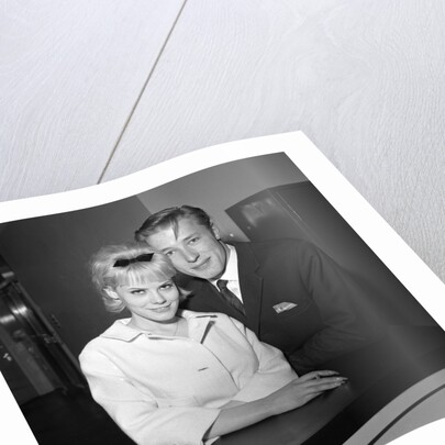 Wendy Richards and Mike Sarne by Harry Hammond