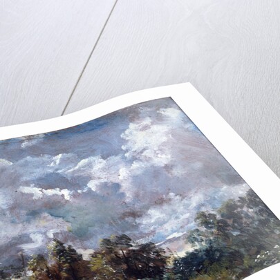 Study of Sky and Trees by John Constable