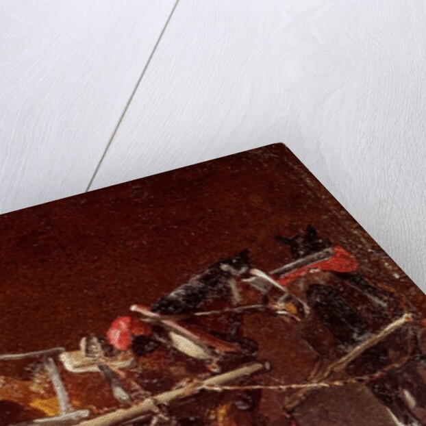 A cart & two horses by John Constable