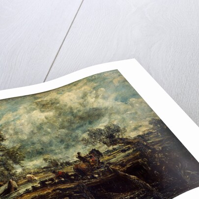 Study for The Leaping Horse by John Constable