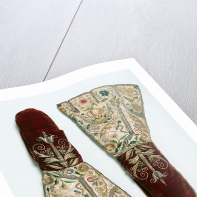 Pair of mittens. England, 1600 by Unknown