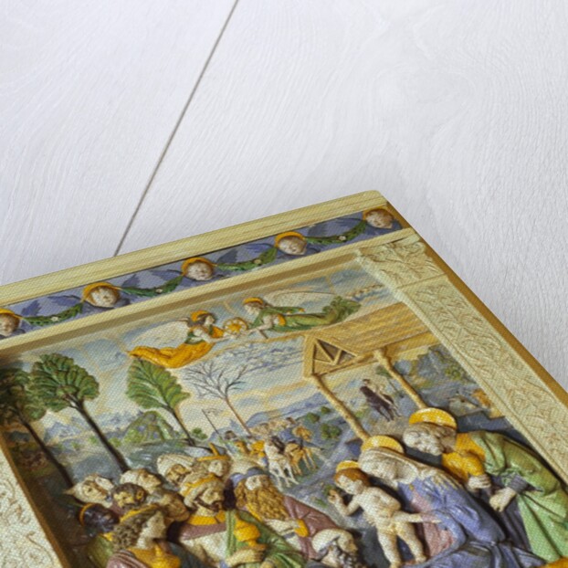 The Adoration of The Magi by Andrea Della Robbia