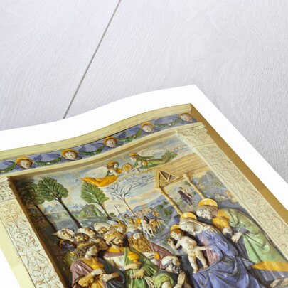 The Adoration of The Magi by Andrea Della Robbia