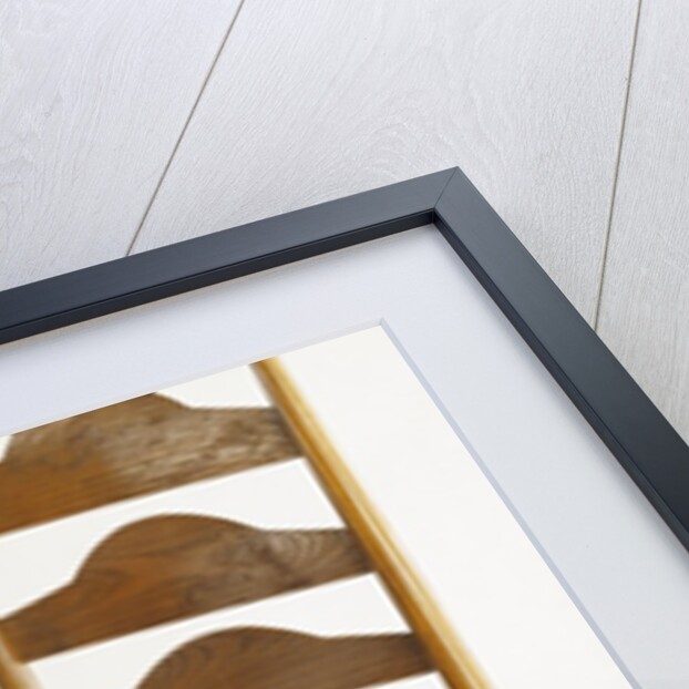 Ladder backed armchair by Ernest William Gimson