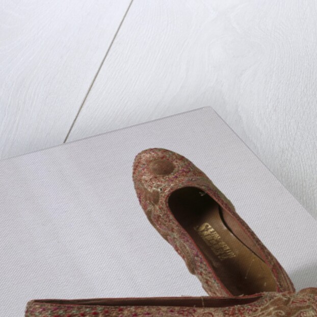 Bride's shoes by Unknown