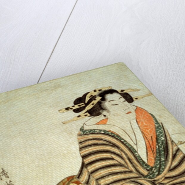 The Angry Drinker by Torii Kiyomitsu II