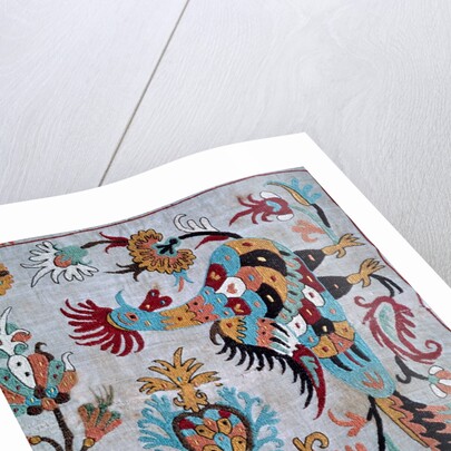 Cushion cover, detail. Skyros, Greece, 18th century by Unknown