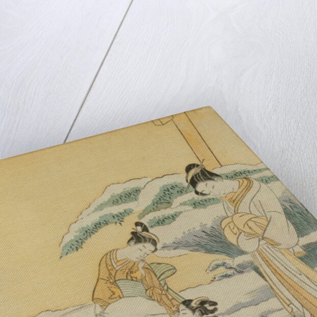 Snowdog by Suzuki Harunobu