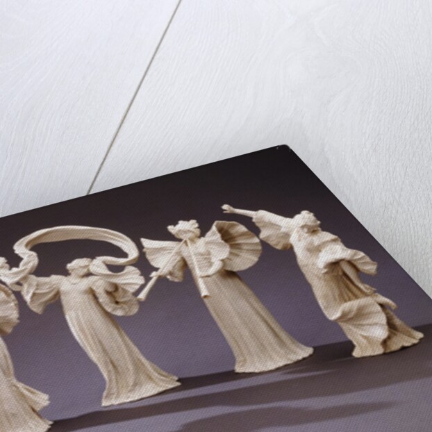 Figures from a table setting. France, 1903-05 by Agathon Léonard