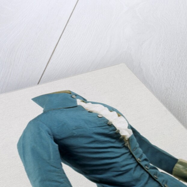 Blue camblet riding jacket. Britain, 1730-50 by Unknown