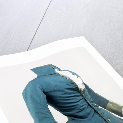 Blue camblet riding jacket. Britain, 1730-50 by Unknown