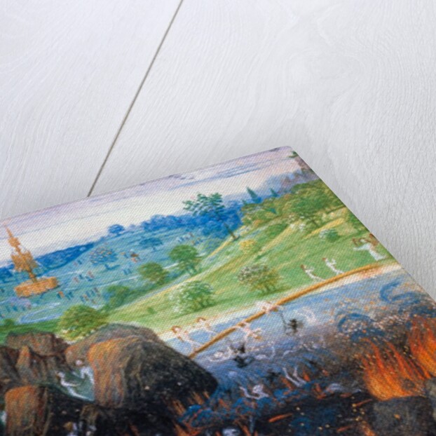Hell's Mouth with Bridge to Paradise by Simon Marmion
