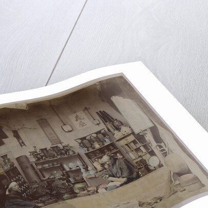 Japanese Shop by Felice Beato