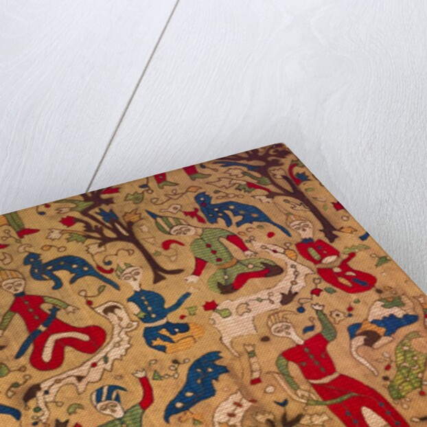 Fabric. Persia, Iran, 17th-18th century by Unknown