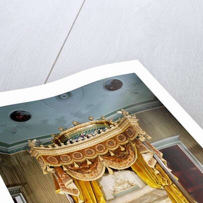 The State Bed in Osterley Park House by Robert Adam