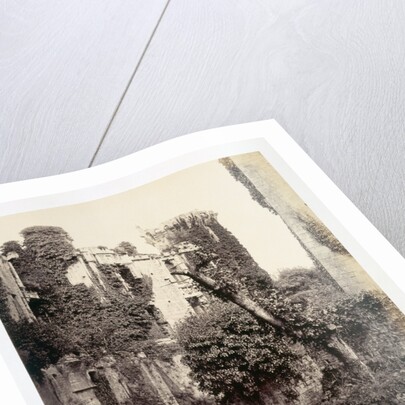 Raglan Castle by Francis Bedford