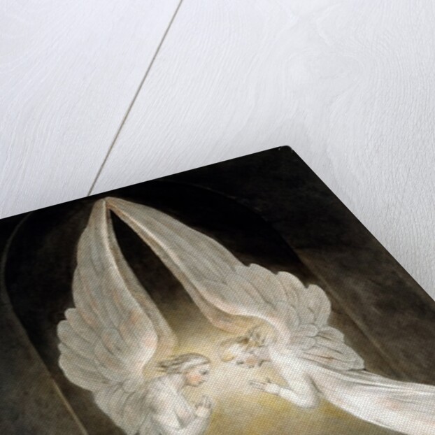The Angels Hovering over The Body of Christ in the Sepulchre by William Blake