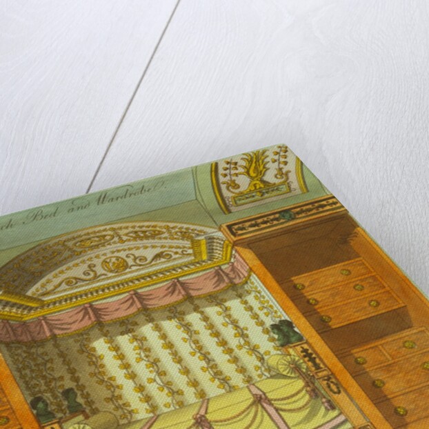 French bed and wardrobe by George Smith