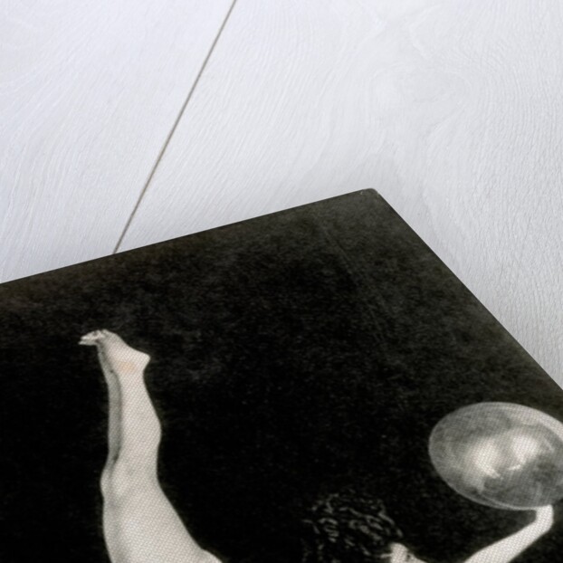 Georgia Graves dancing with ball by Anonymous