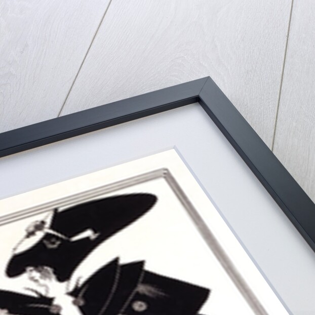 The Black Cape by Aubrey Vincent Beardsley