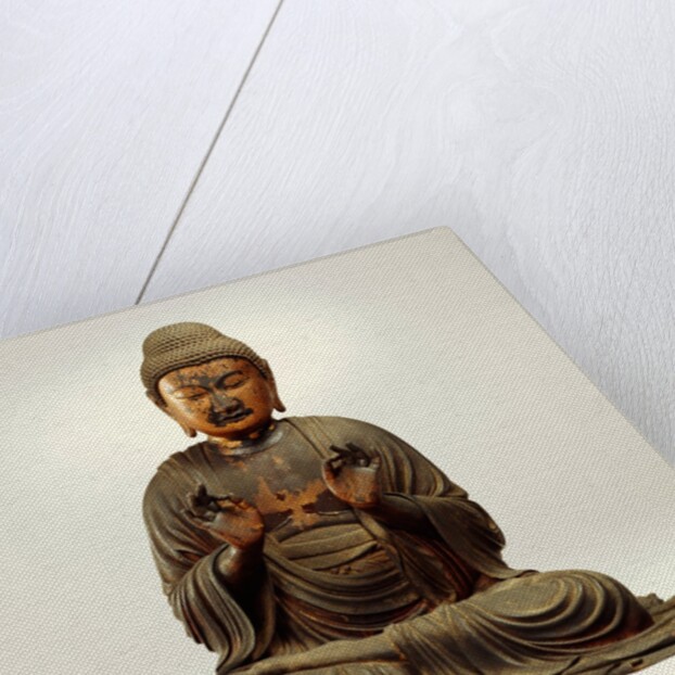 Seated figure of Amida Buddha. Japan, 13th century by Unknown